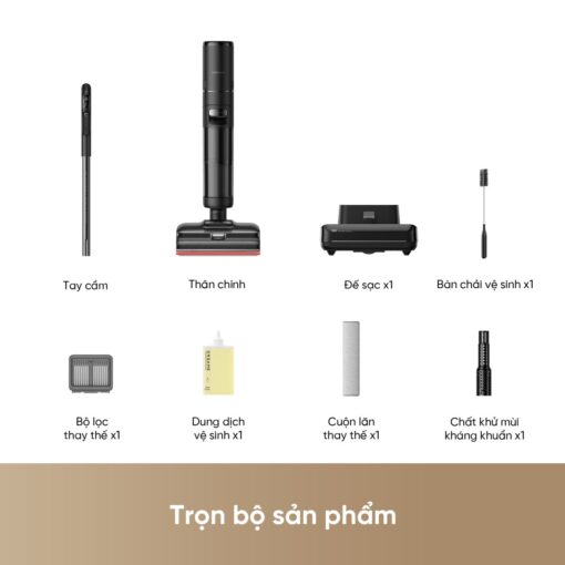 Dreame H15 Pro Foamwash gập nghiêng 180°