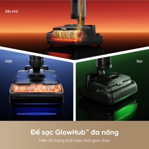 Dreame H15 Pro Foamwash gập nghiêng 180°