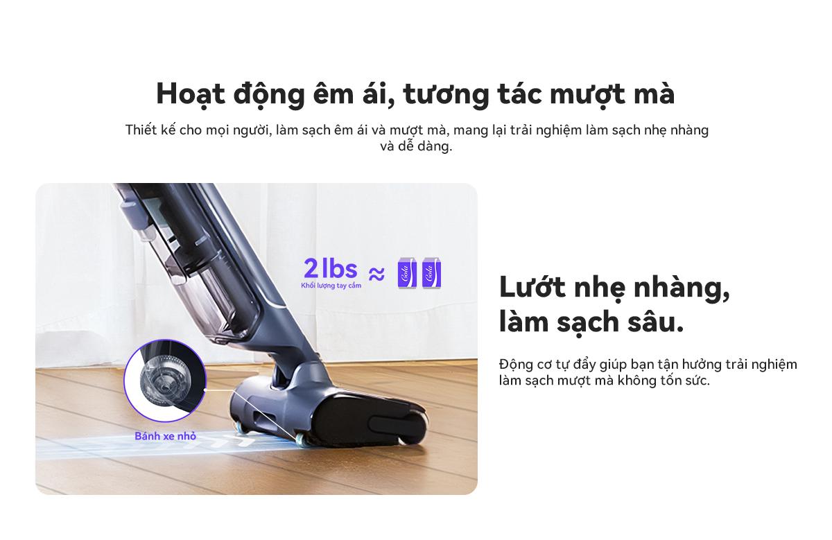 Narwal S20 Pro gập nghiêng 180°