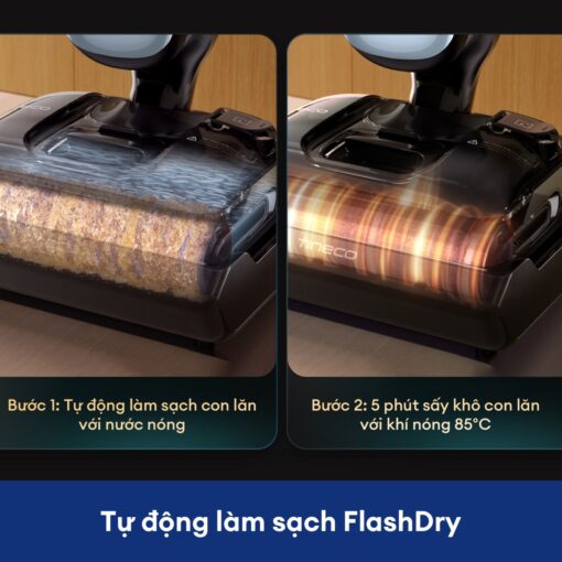 Tineco S9 Artist Prime gập nghiêng 180°