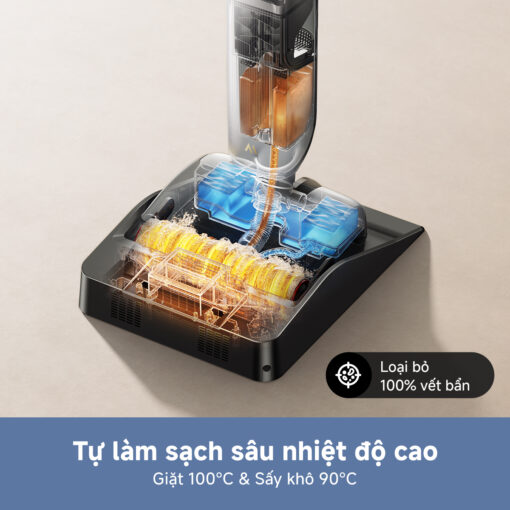 Dreame Mova X4 Pro gập nghiêng 180°