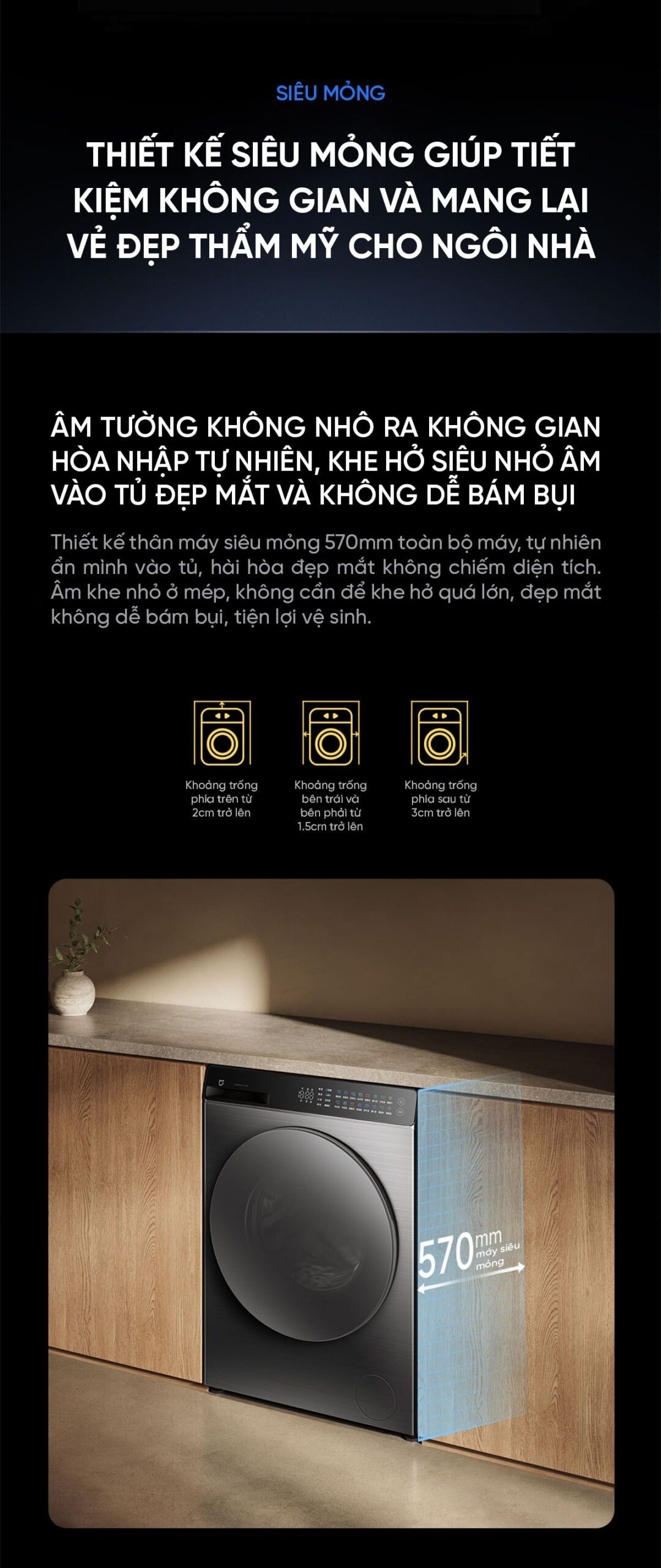 Máy giặt sấy Xiaomi Mijia MJ105 Pro giặt 10kg, sấy 7kg