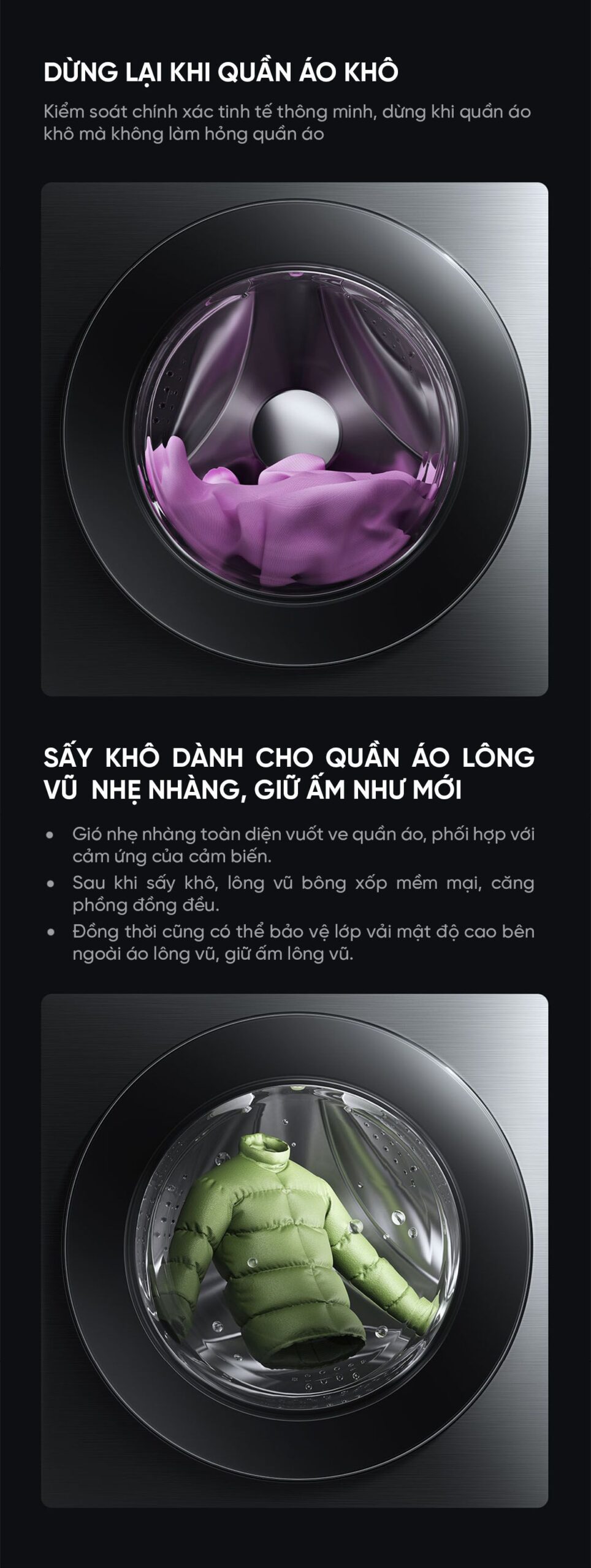 Máy giặt sấy Xiaomi Mijia MJ105 Pro giặt 10kg, sấy 7kg