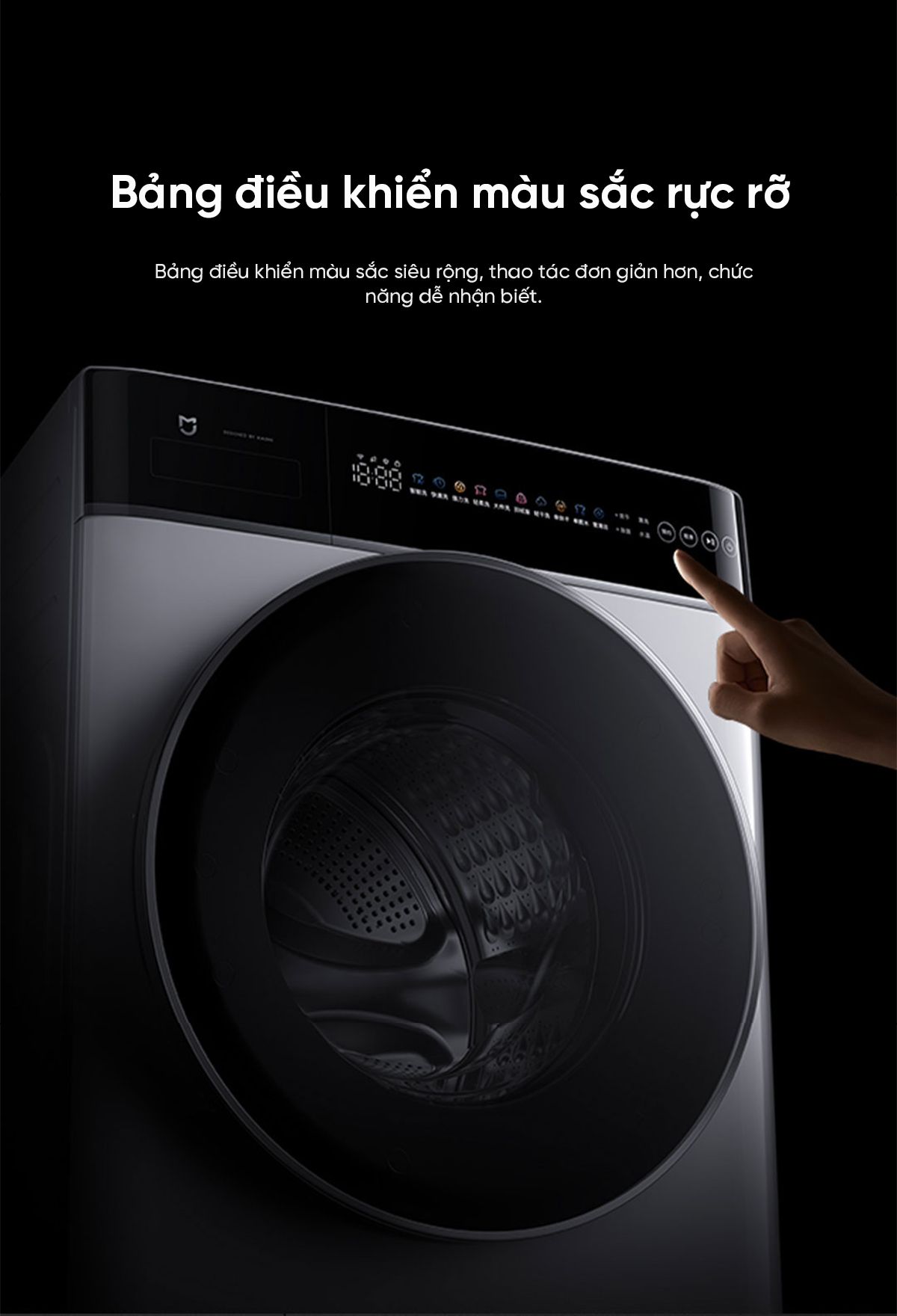 Máy giặt Xiaomi Mijia XQG120MJ301, giặt 12 kg, thiết kế mỏng