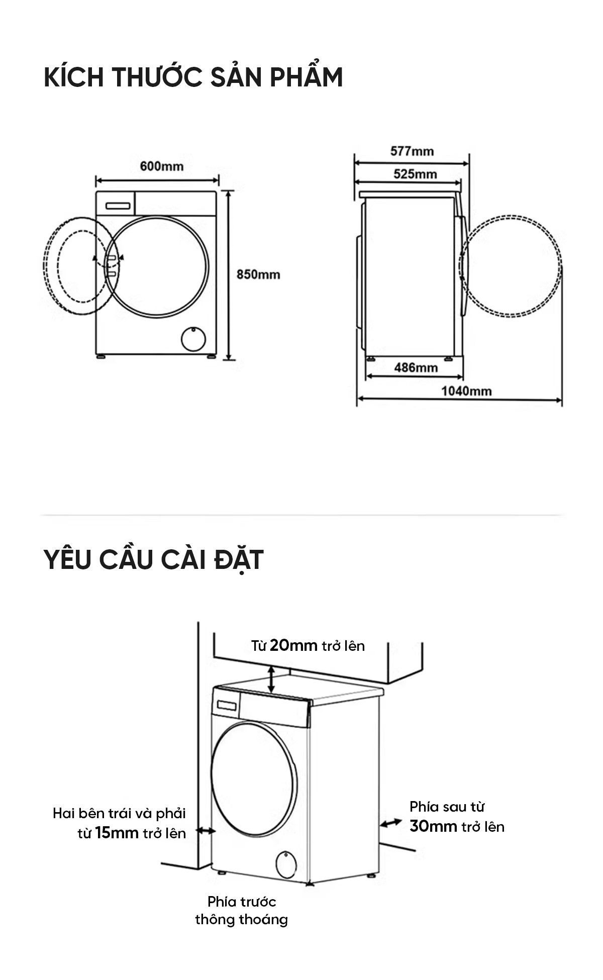 Máy giặt sấy Xiaomi Mijia MJ301 Pro giặt 10kg, sấy 7kg