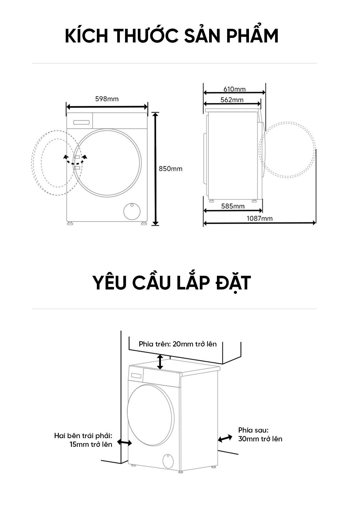 Máy giặt sấy Xiaomi Mijia MJ101, giặt 12kg, sấy 9kg