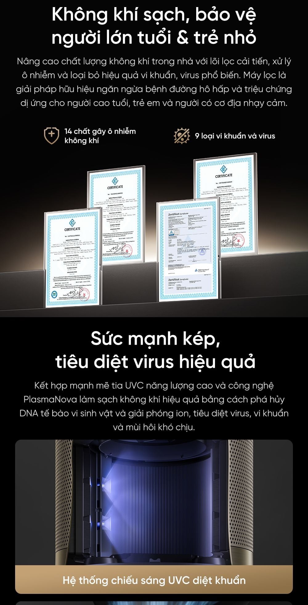 Máy lọc không khí Dreame AirPursue™ PM10