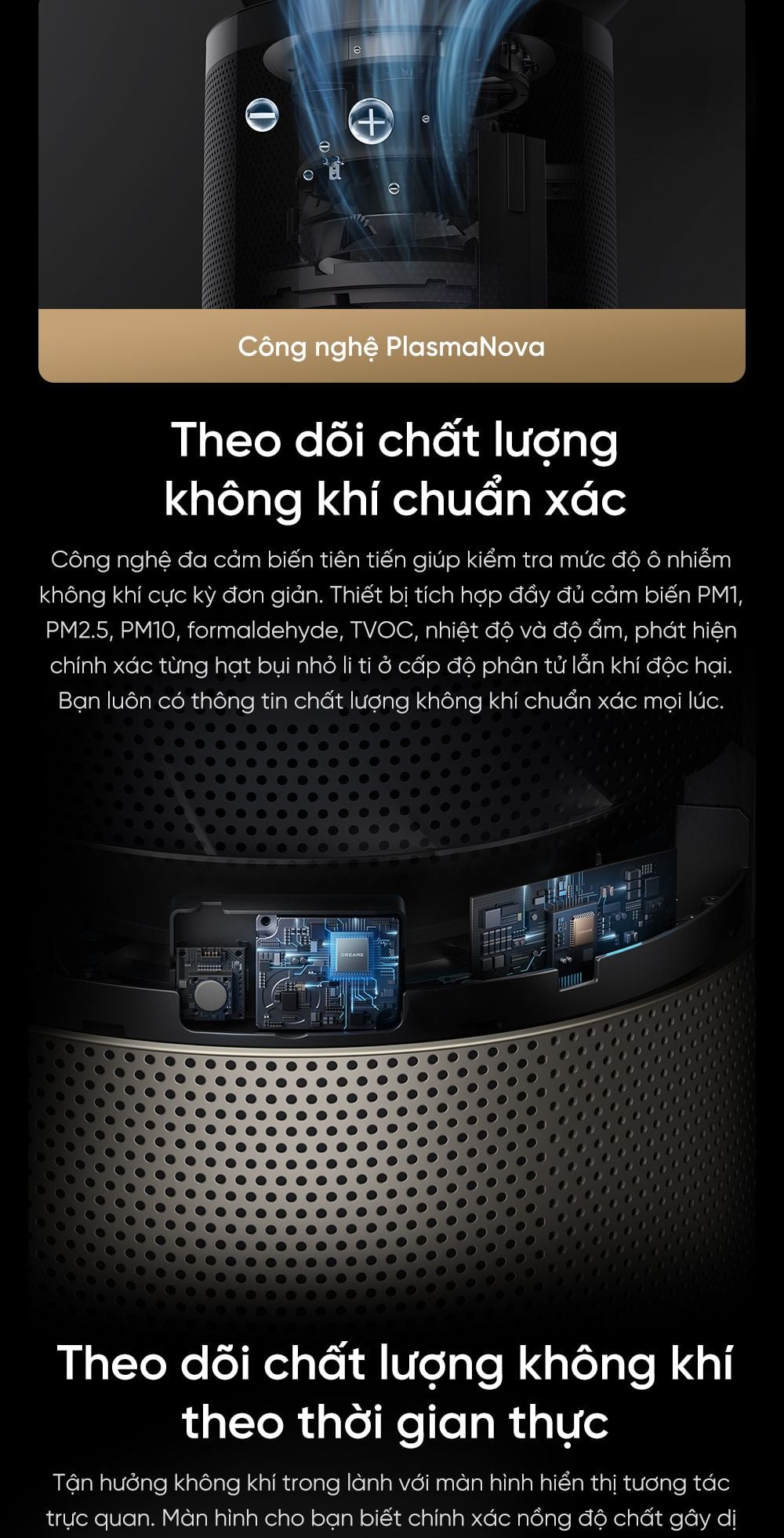 Máy lọc không khí Dreame AirPursue™ PM10