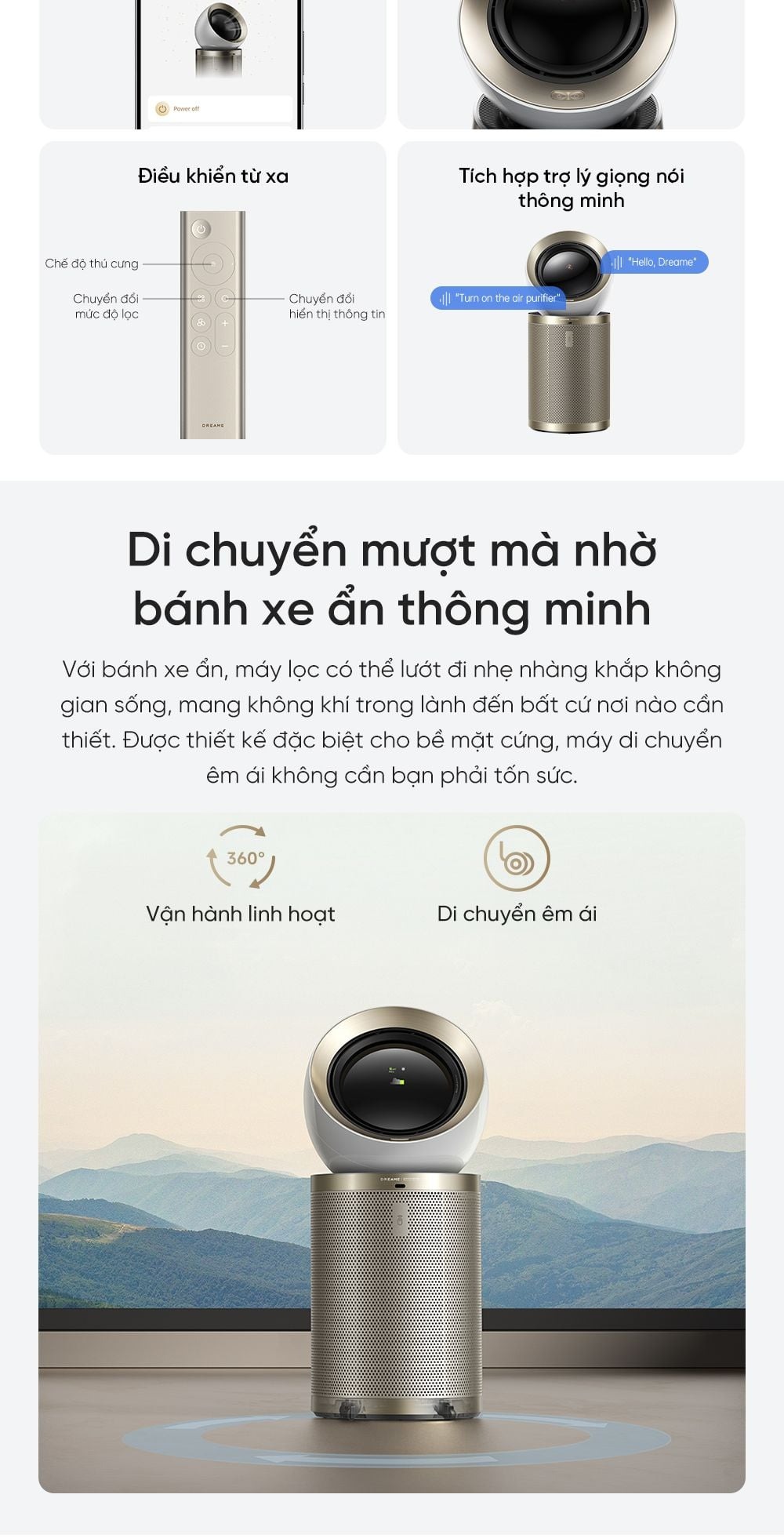 Máy lọc không khí Dreame AirPursue™ PM10