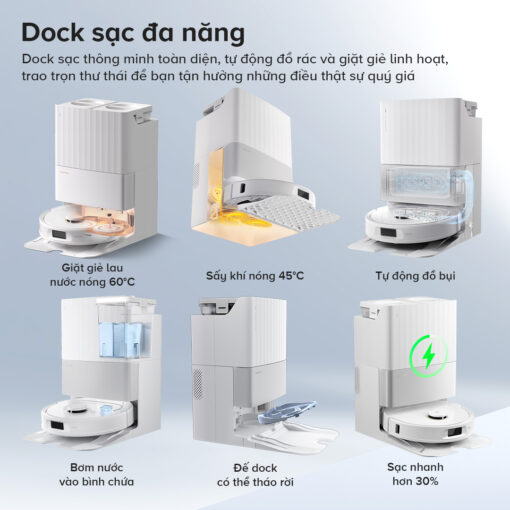 Robot hút bụi Roborock Qrevo C Pro