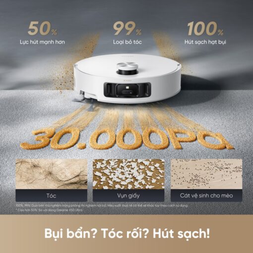 Robot hút bụi Dreame Aqua 10 Roller