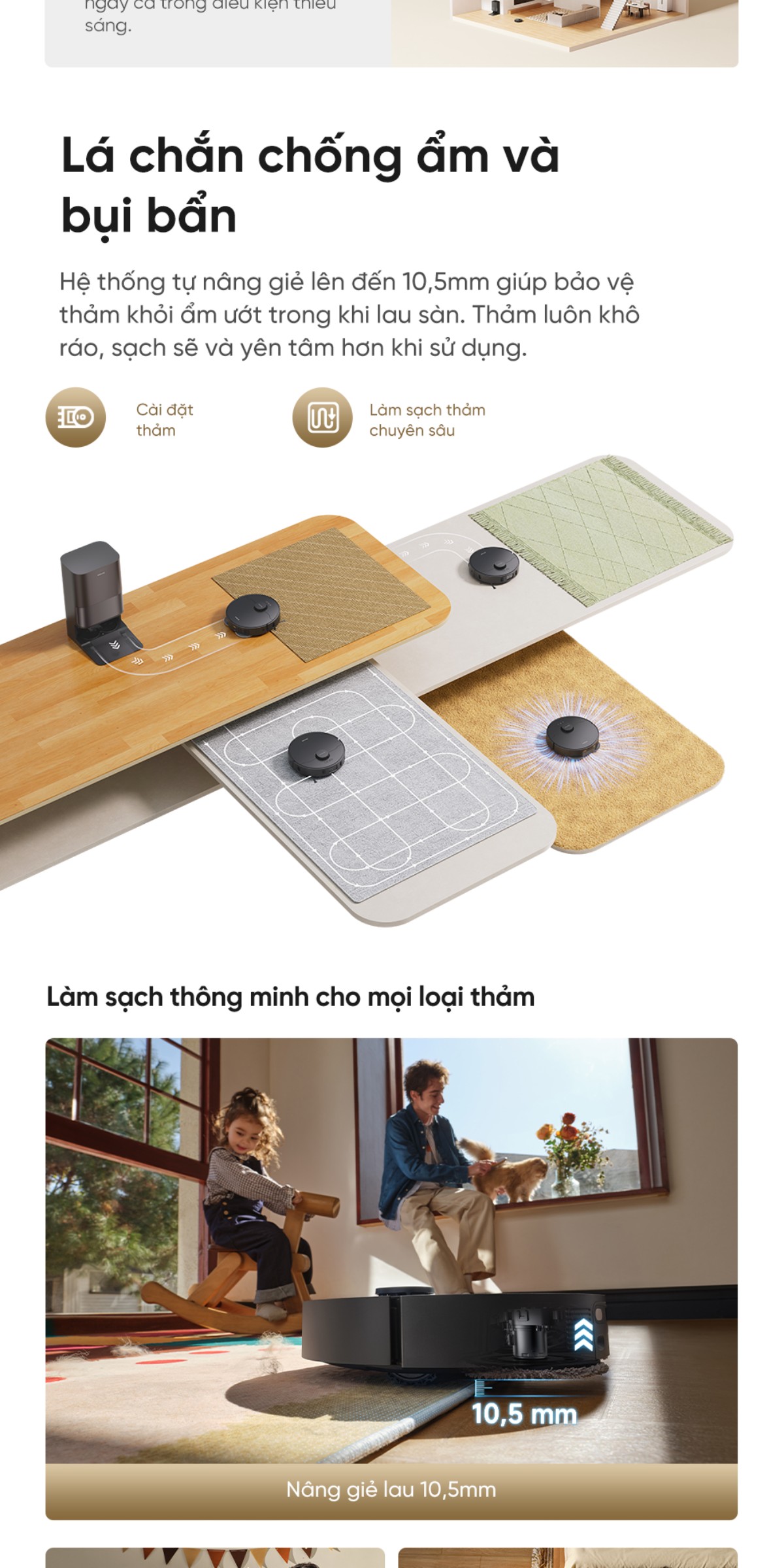 Robot hút bụi Dreame D30 Ultra CE