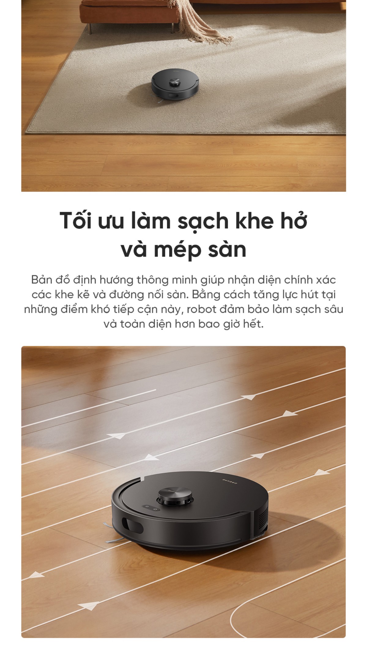 Robot hút bụi Dreame F20
