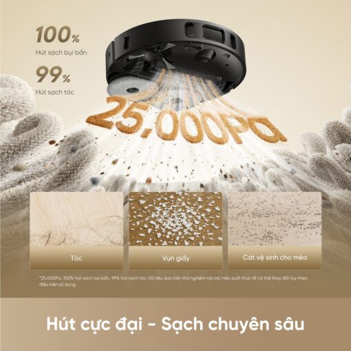 Robot hút bụi Dreame L10s Ultra Heat