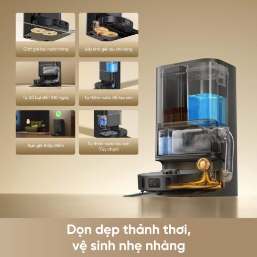 Robot hút bụi Dreame L10s Ultra Heat