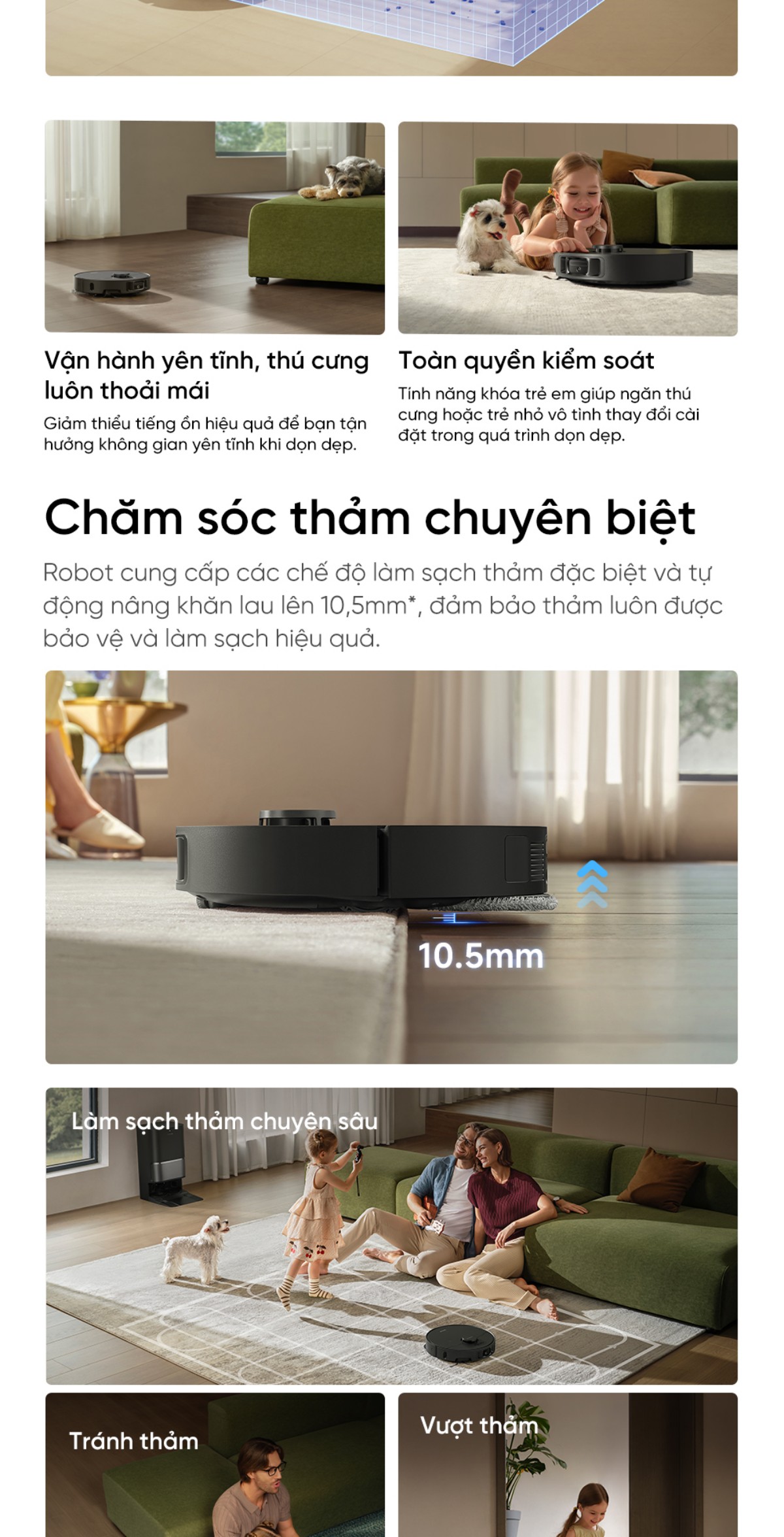 Robot hút bụi Dreame L10s Ultra Gen 3