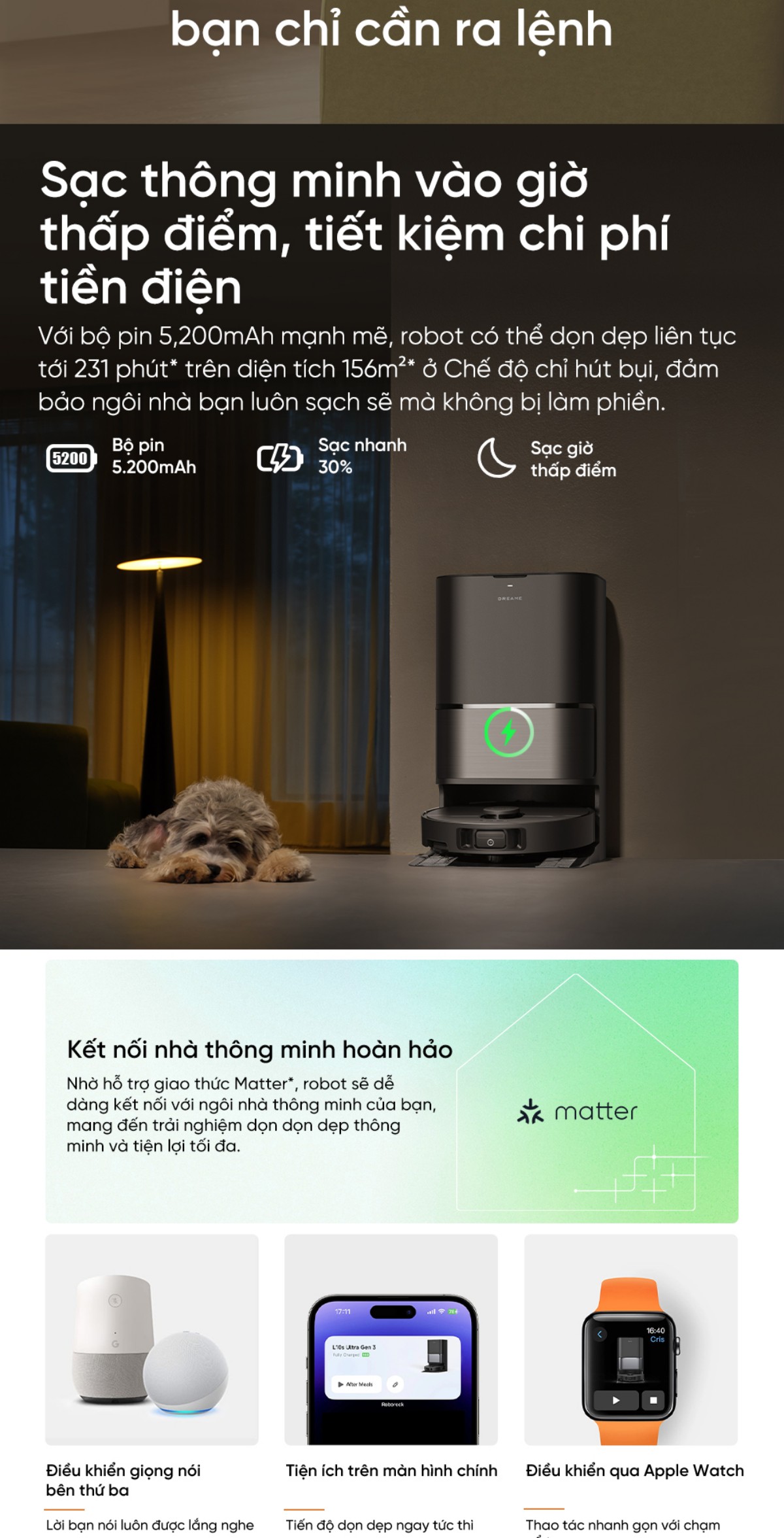 Robot hút bụi Dreame L10s Ultra Gen 3