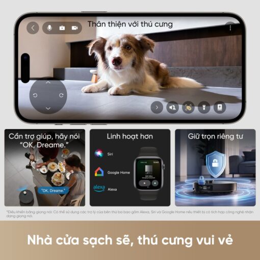 Robot hút bụi Dreame X60 Ultra