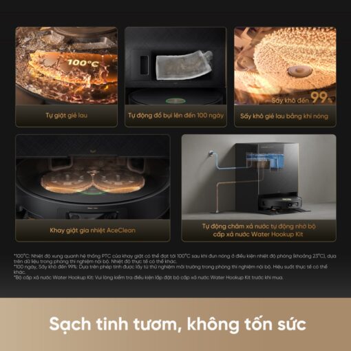 Robot hút bụi Dreame X60 Ultra