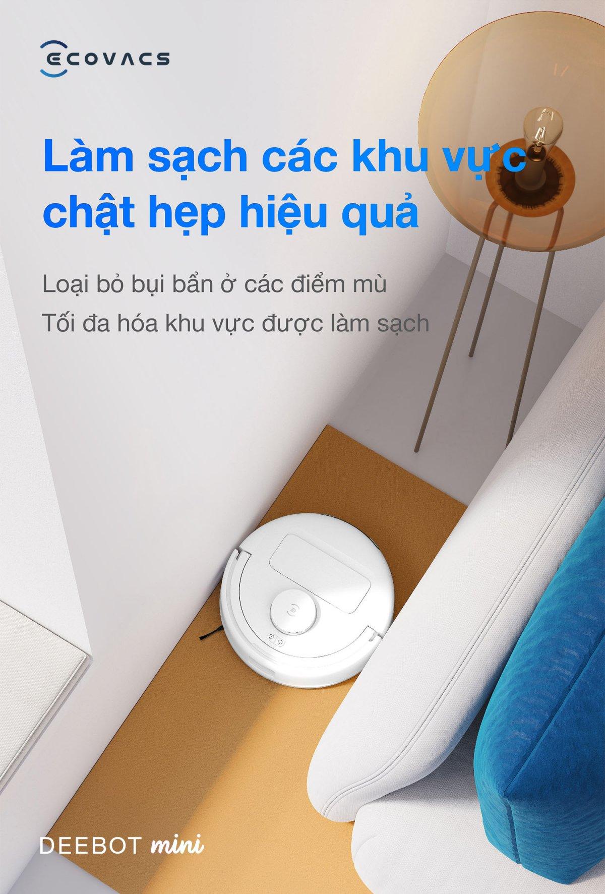Robot hút bụi Ecovacs Mini