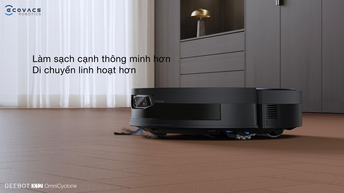 Robot hút bụi Ecovacs X12 OmniCyclone