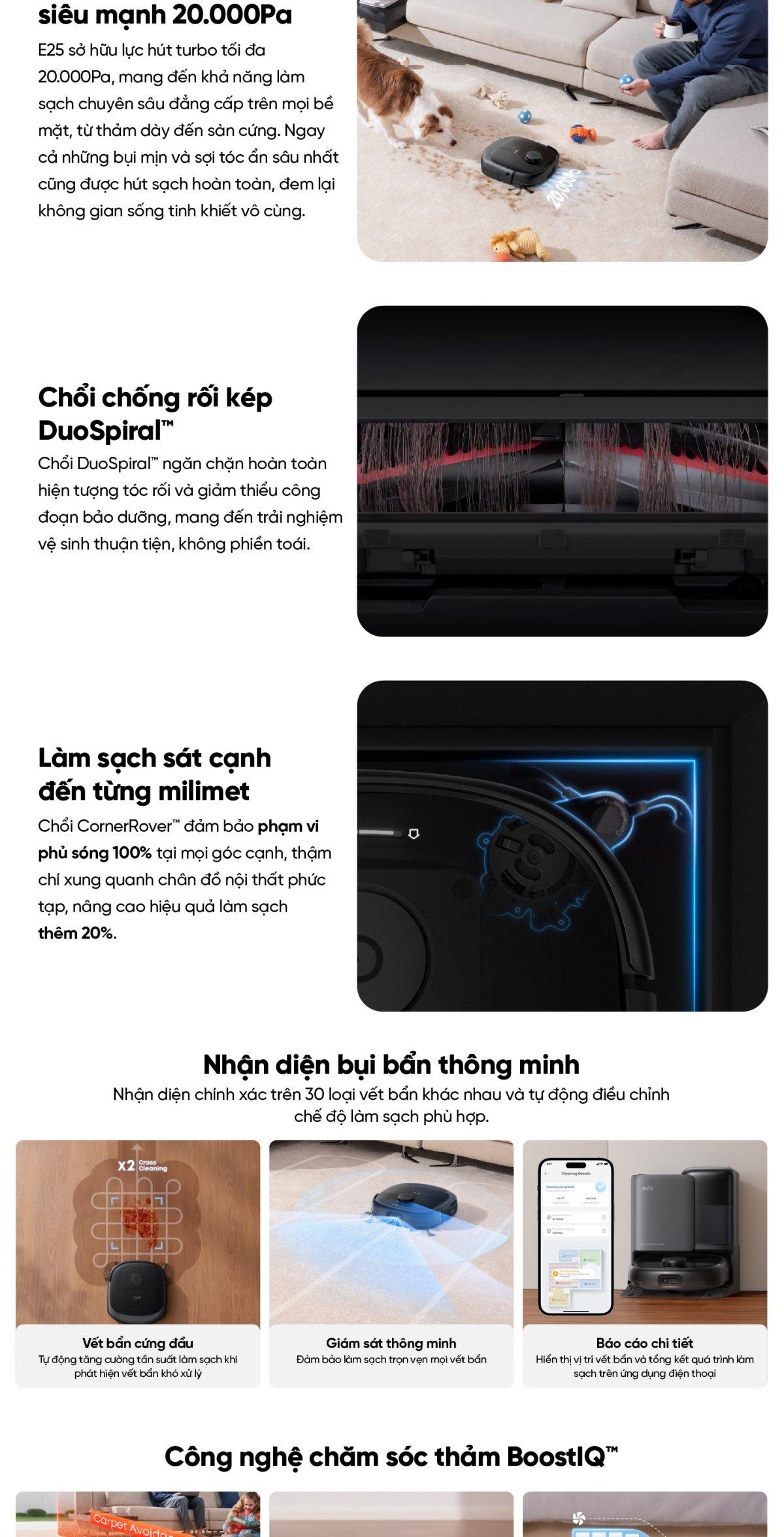 Robot hút bụi Eufy E25