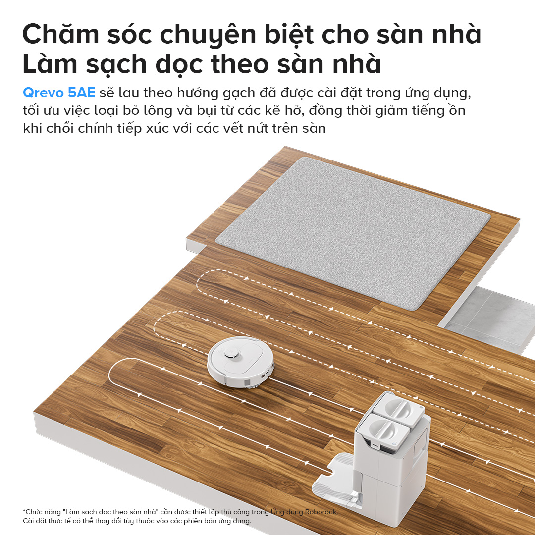 Robot hút bụi Roborock Q Revo 5AE