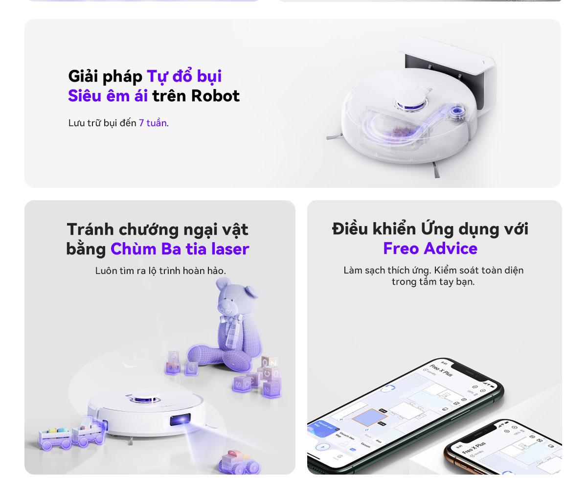 Robot hút bụi Narwal Freo X Plus