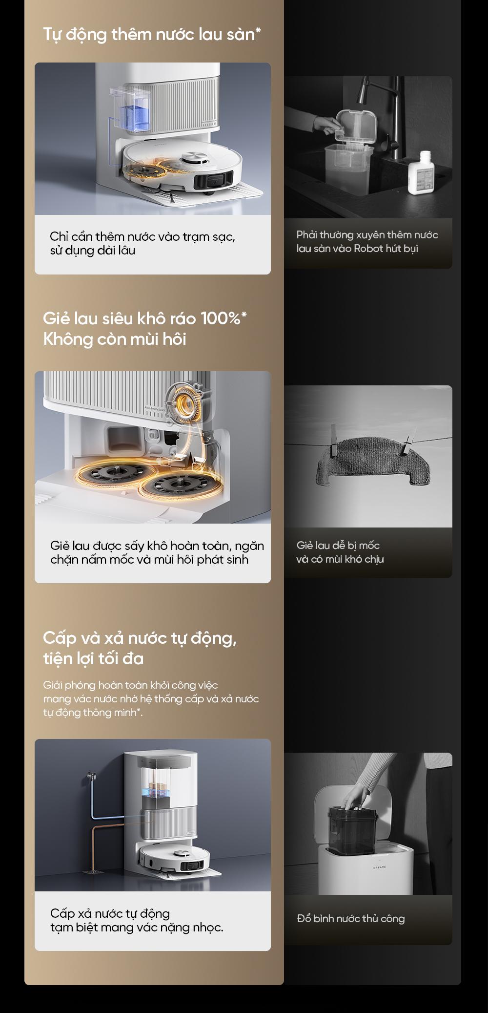 Robot hút bụi Dreame L40s Ultra
