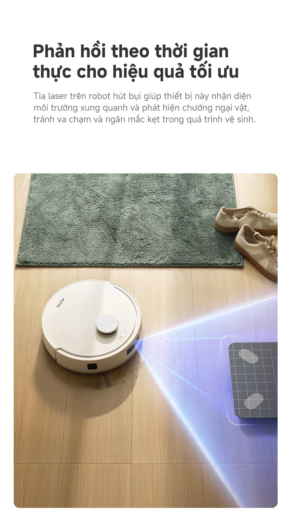 Robot hút bụi Mova E20s Pro Plus