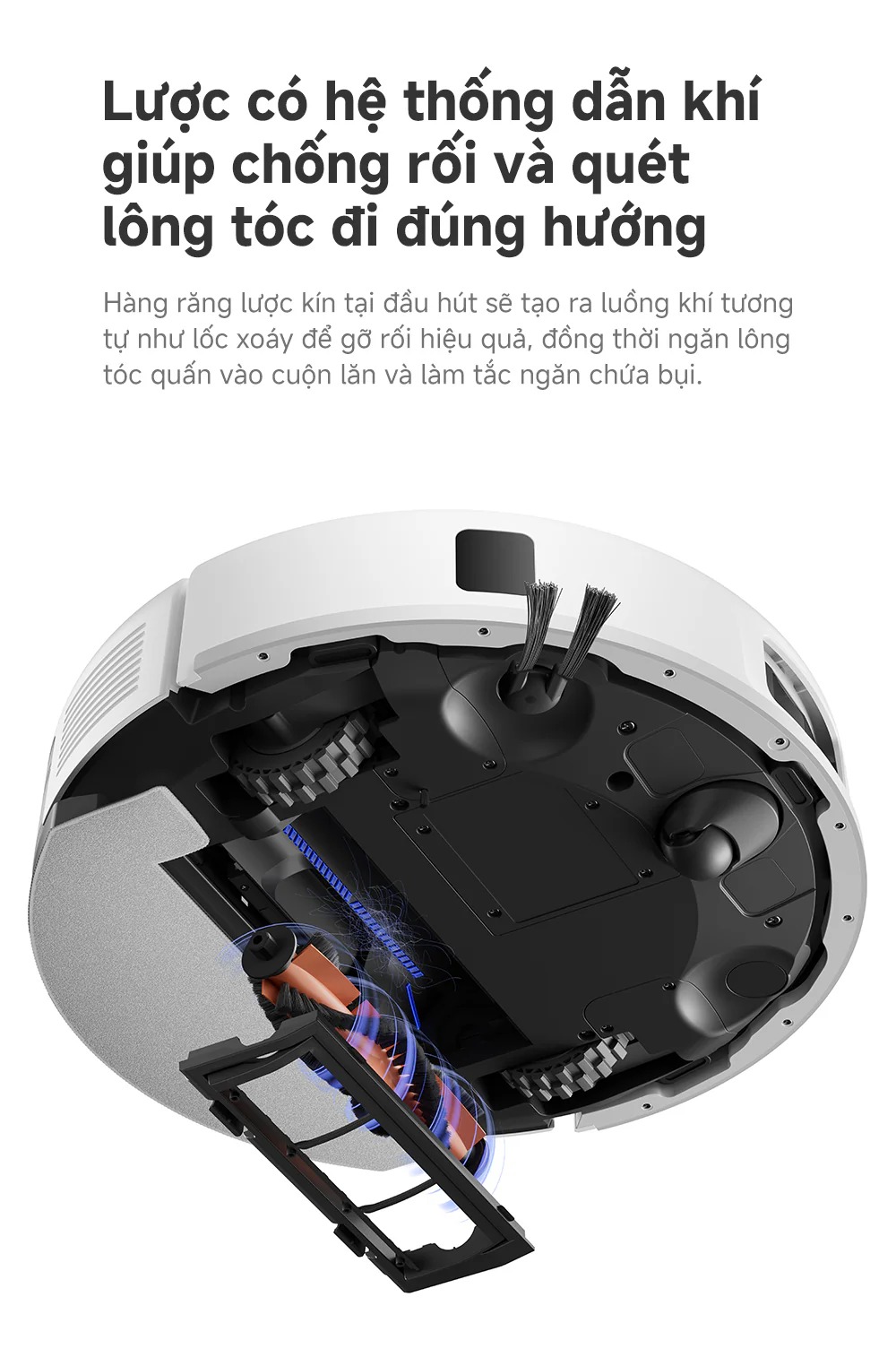 Robot hút bụi Mova E20s Pro Plus