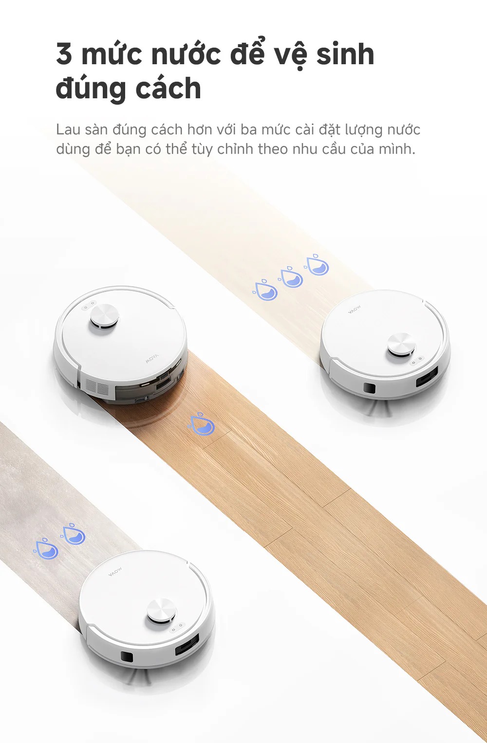 Robot hút bụi Mova E20s Pro Plus
