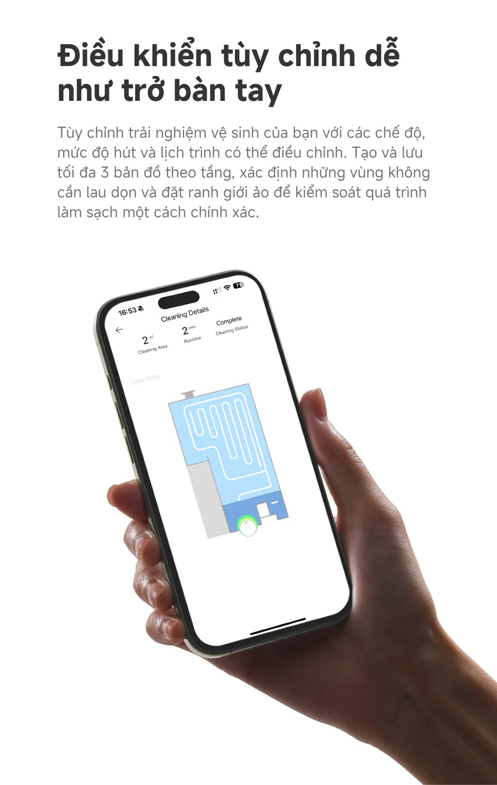 Robot hút bụi Mova E20s Pro Plus