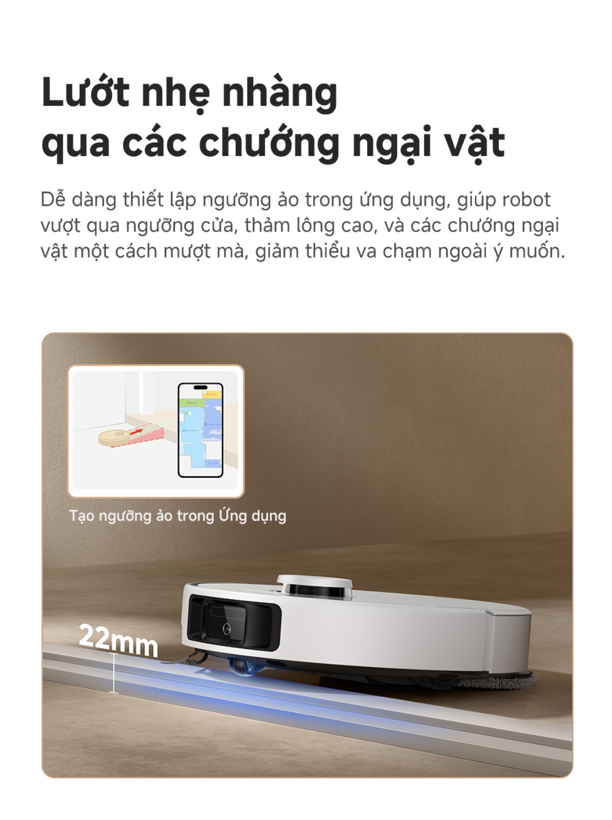 Robot hút bụi Mova P50 Ultra