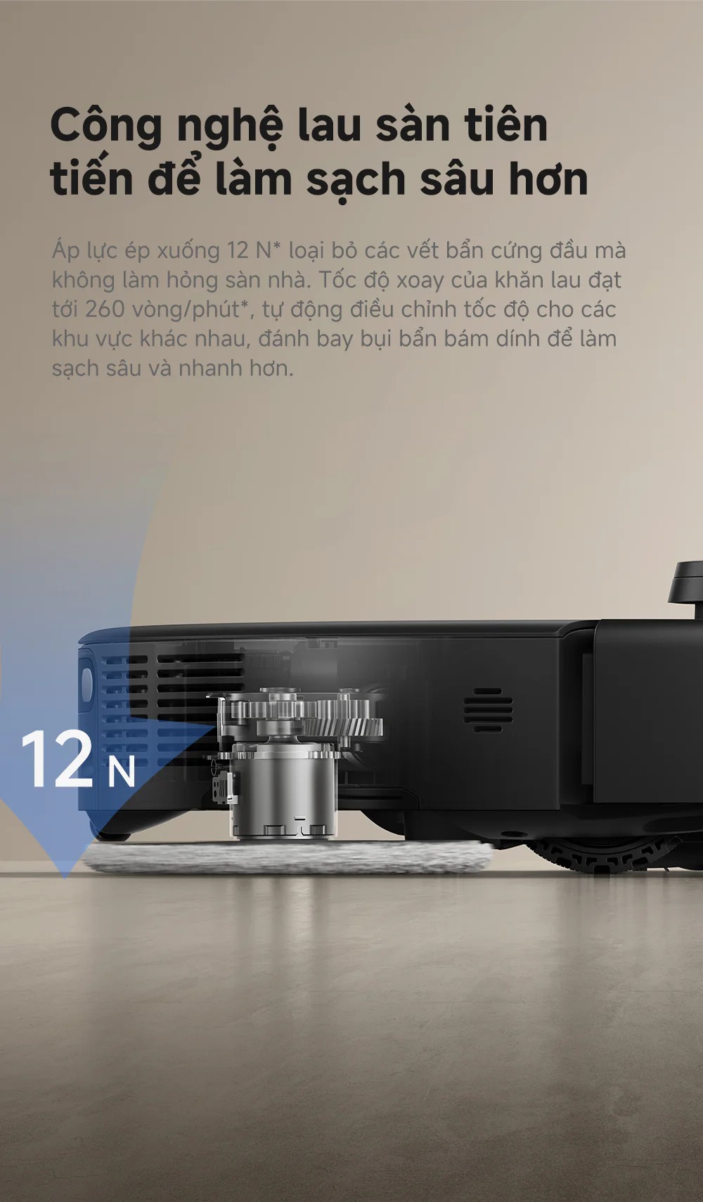 Robot hút bụi Mova P70 Pro Ultra