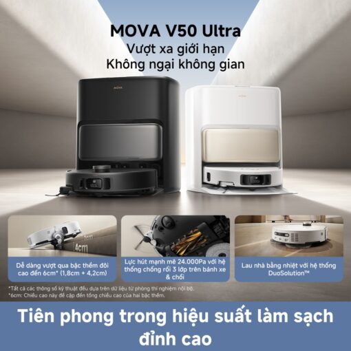 Robot hút bụi Mova V50 Ultra