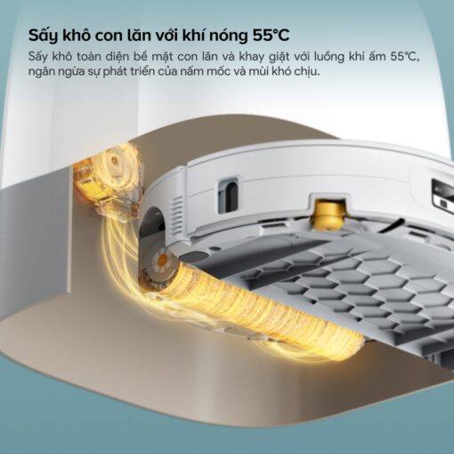 Robot hút bụi Roborock Qrevo Curv 2 Flow