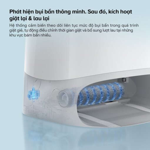 Robot hút bụi Roborock Qrevo Curv 2 Flow