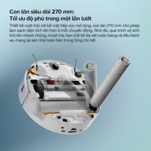 Robot hút bụi Roborock Qrevo Curv 2 Flow