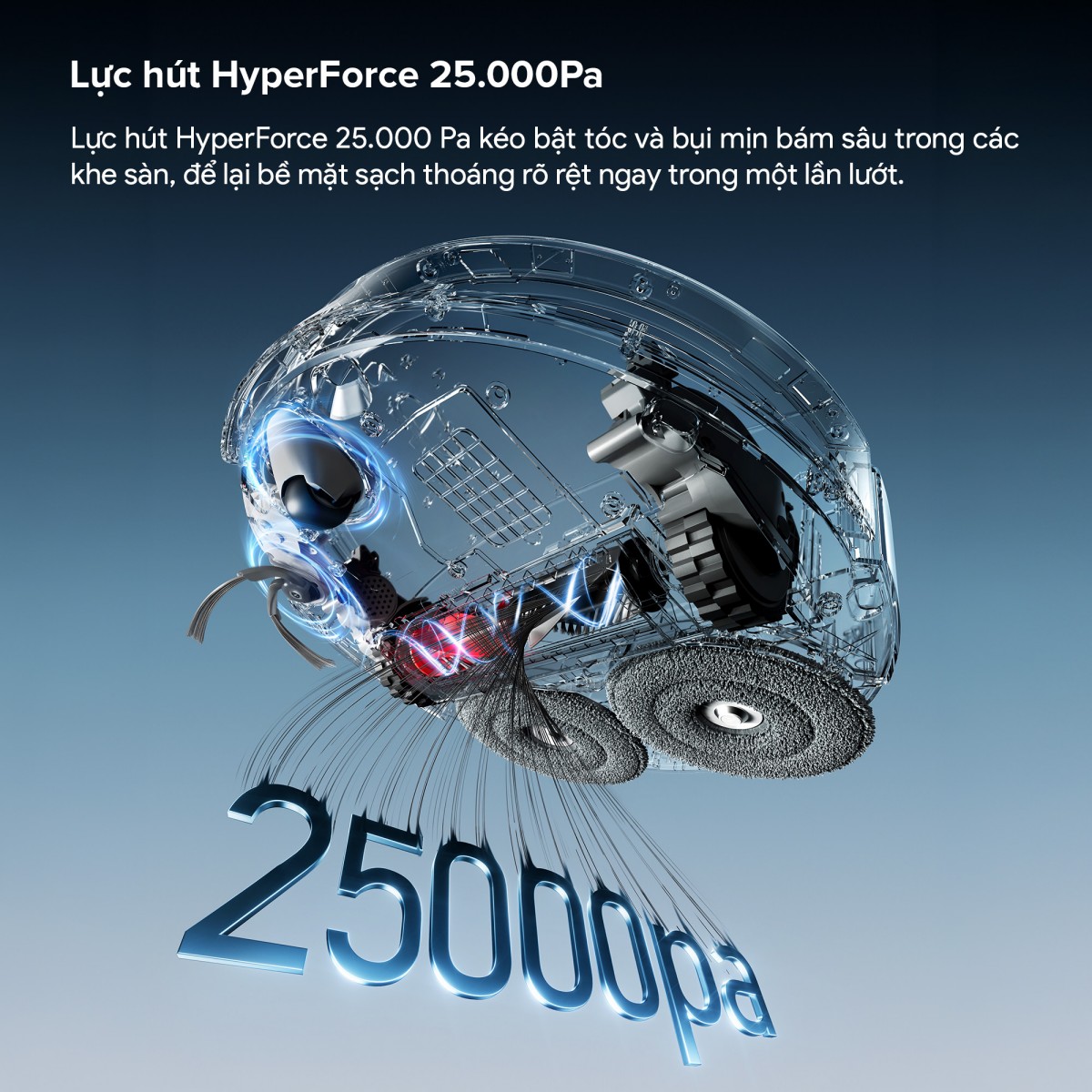 Robot hút bụi Roborock Qrevo Edge 2