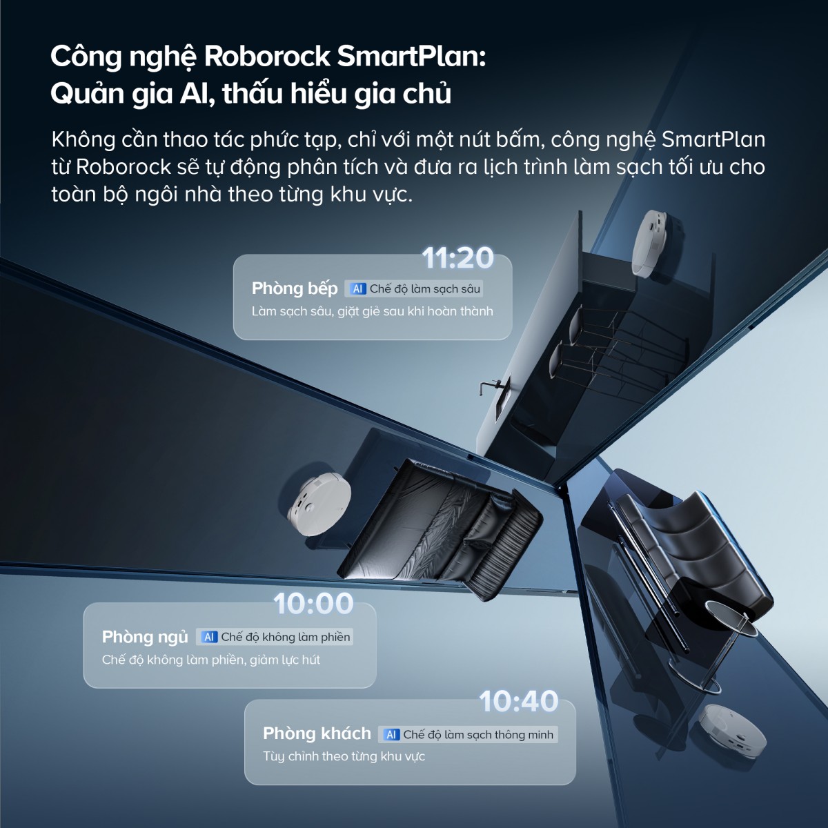 Robot hút bụi Roborock Qrevo Edge 2