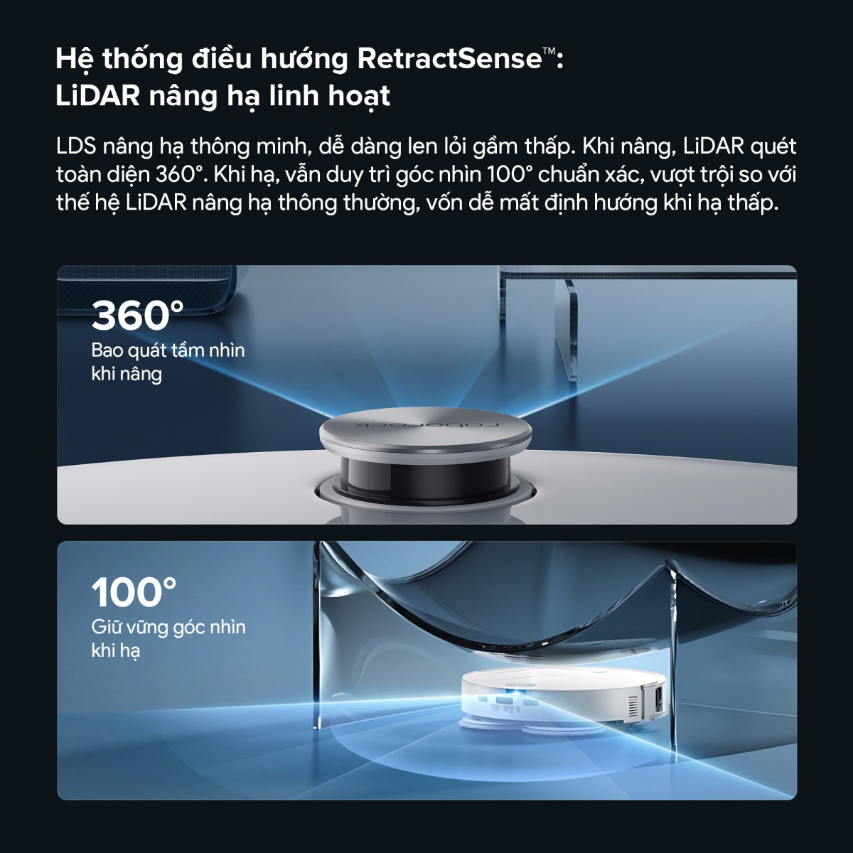 Robot hút bụi Roborock Qrevo Edge 2