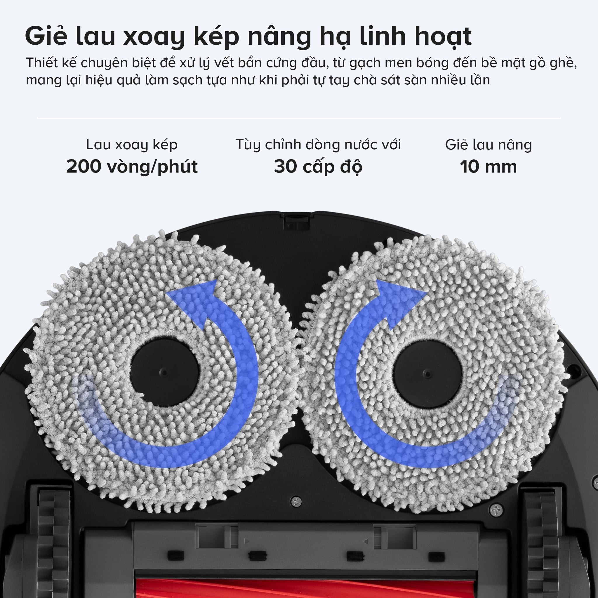 Robot hút bụi Roborock Qrevo S Pro
