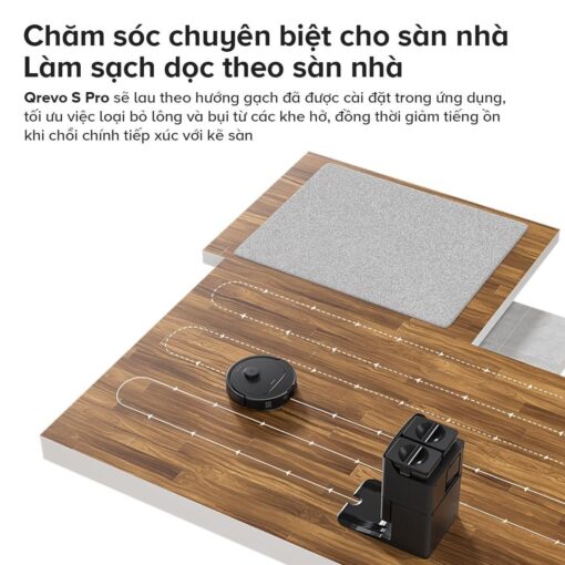 Robot hút bụi Roborock Qrevo S Pro