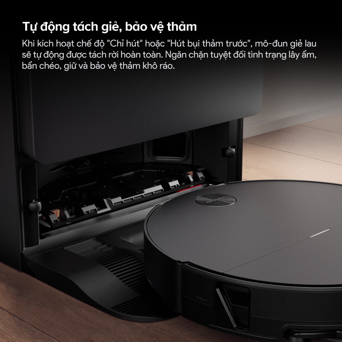 Robot hút bụi Roborock Saros 20 Sonic