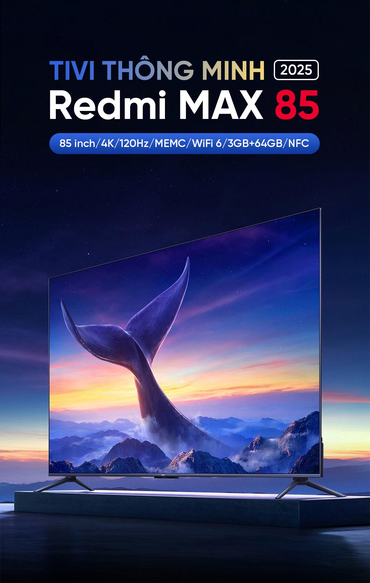 Tivi Xiaomi Redmi Max 85 Inch 2025