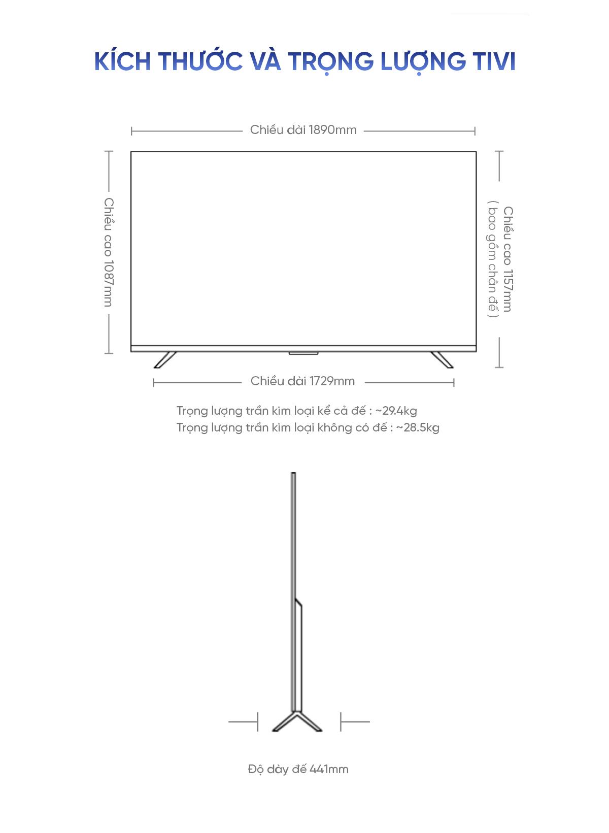 Tivi Xiaomi Redmi Max 85 Inch 2025
