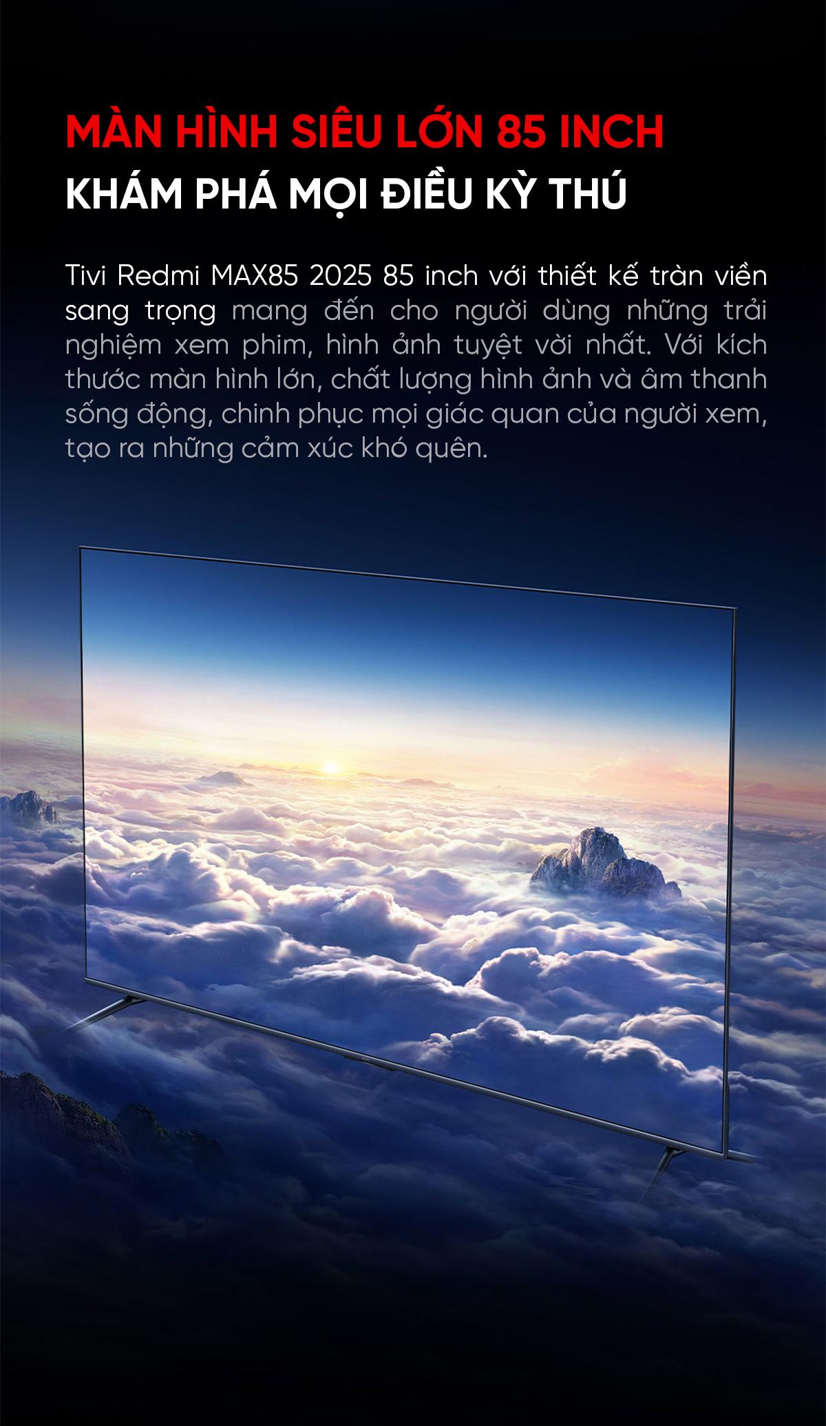 Tivi Xiaomi Redmi Max 85 Inch 2025