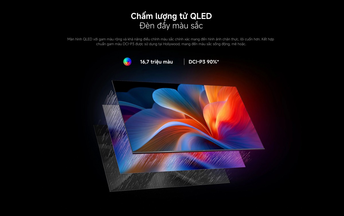 Tivi Xiaomi A Pro 32 Inch - 2026 Bản Quốc Tế - QLED 4K/60Hz - 2GB/8GB