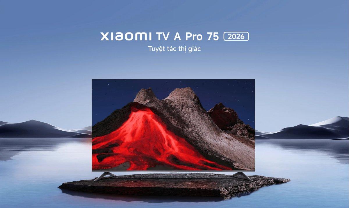 Tivi Xiaomi A Pro 75 Inch - 2026 Bản Quốc Tế - QLED 4K/60Hz - 2GB/8GB